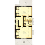 Raycroft 2BR Second Floor Plan (Option 2)